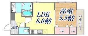 フジパレス尼崎西浦公園南の物件間取画像